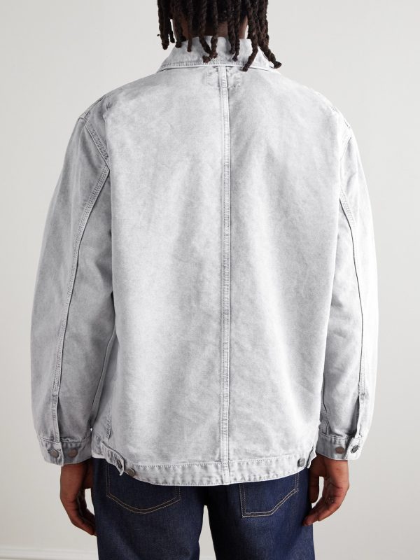 OG Arctic Logo-Appliquéd Organic Cotton-Canvas Overshirt - BK