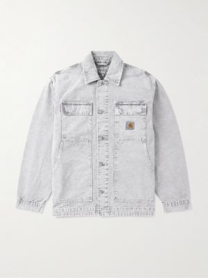 OG Arctic Logo-Appliquéd Organic Cotton-Canvas Overshirt
