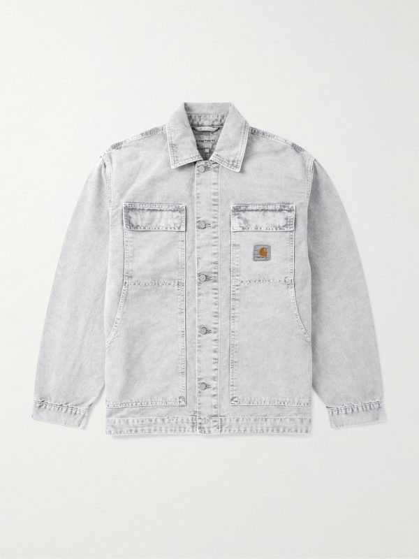 OG Arctic Logo-Appliquéd Organic Cotton-Canvas Overshirt