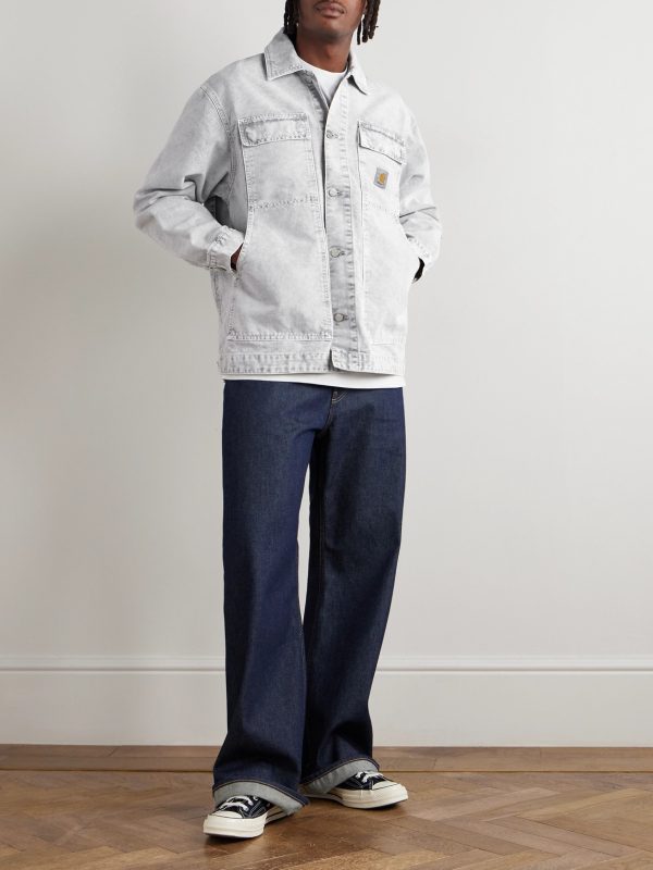 OG Arctic Logo-Appliquéd Organic Cotton-Canvas Overshirt - OU