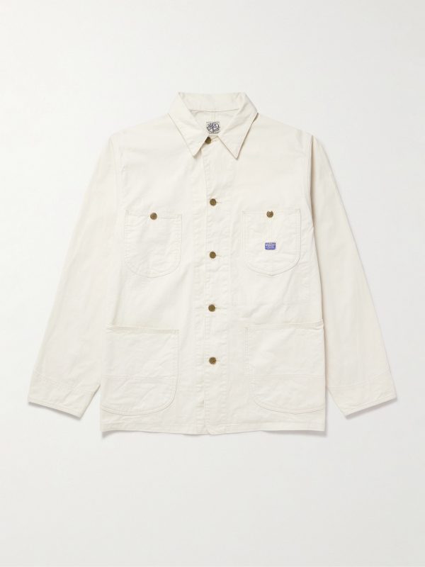 Rough-Face Printed Cotton-Twill Overshirt Rough-Face Printed Cotton-Twill Overshirt