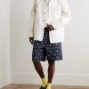 Rough-Face Printed Cotton-Twill Overshirt - OU Rough-Face Printed Cotton-Twill Overshirt - OU