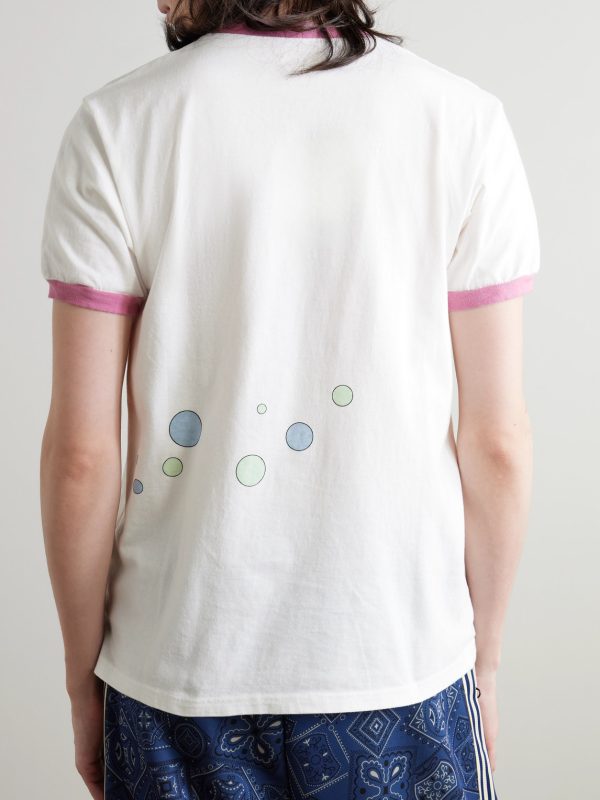 Hard Rain Sundance Printed Cotton-Jersey T-Shirt - BK