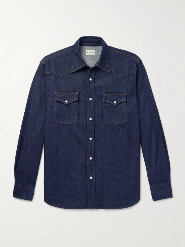 Husky Denim Western Shirt Husky Denim Western Shirt