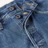 Monkey CISCO Straight-Leg Distressed Embroidered Jeans - E1