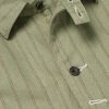 Gibson Striped Linen and Cotton-Blend Overshirt - CU Gibson Striped Linen and Cotton-Blend Overshirt - CU
