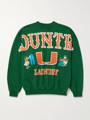 Printed Cotton-Jersey Sweatshirt Printed Cotton-Jersey Sweatshirt