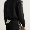 TH.D.D. Webbing-Trimmed Tech-Jersey Track Jacket - BK TH.D.D. Webbing-Trimmed Tech-Jersey Track Jacket - BK