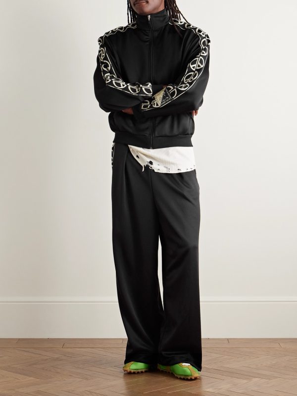 TH.D.D. Webbing-Trimmed Tech-Jersey Track Jacket - OU TH.D.D. Webbing-Trimmed Tech-Jersey Track Jacket - OU