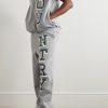 KO.U Printed Cotton-Jersey Half-Zip Gilet - OU KO.U Printed Cotton-Jersey Half-Zip Gilet - OU