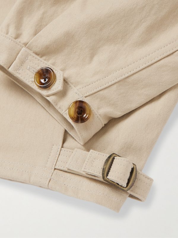 Kayak Paw-Paw Cotton-Canvas Blouson Jacket - E1 Kayak Paw-Paw Cotton-Canvas Blouson Jacket - E1
