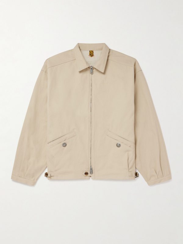 Kayak Paw-Paw Cotton-Canvas Blouson Jacket Kayak Paw-Paw Cotton-Canvas Blouson Jacket
