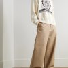Cotton-Blend Jacquard Sweater - OU Cotton-Blend Jacquard Sweater - OU