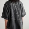 Embroidered Felt-Trimmed Cotton and Wool-Blend Shirt - BK