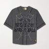 Embroidered Felt-Trimmed Cotton and Wool-Blend Shirt