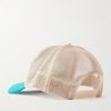 Life Kapriccio Mesh-Trimmed Printed Scuba Trucker Cap - BK Life Kapriccio Mesh-Trimmed Printed Scuba Trucker Cap - BK