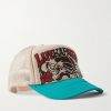 Life Kapriccio Mesh-Trimmed Printed Scuba Trucker Cap Life Kapriccio Mesh-Trimmed Printed Scuba Trucker Cap