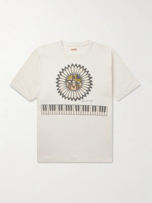 Printed Cotton-Jersey T-Shirt