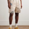 Memorial Paint Straight-Leg Printed Cotton-Corduroy Shorts - FR Memorial Paint Straight-Leg Printed Cotton-Corduroy Shorts - FR