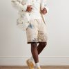 Memorial Paint Straight-Leg Printed Cotton-Corduroy Shorts - OU Memorial Paint Straight-Leg Printed Cotton-Corduroy Shorts - OU