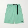 Easy Wide-Leg Belted Cotton-Twill Shorts Easy Wide-Leg Belted Cotton-Twill Shorts