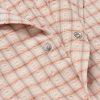 Camp-Collar Logo-Appliquéd Checked Cotton and Linen-Blend Seersucker Western Shirt - CU Camp-Collar Logo-Appliquéd Checked Cotton and Linen-Blend Seersucker Western Shirt - CU