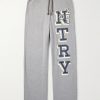 N.TRY Straight-Leg Printed Cotton-Jersey Sweatpants N.TRY Straight-Leg Printed Cotton-Jersey Sweatpants