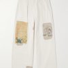 Fatigue Wide-Leg Patchwork Cotton-Twill Trousers Fatigue Wide-Leg Patchwork Cotton-Twill Trousers