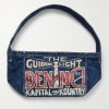 Guiding Light Printed Denim Messenger Bag Guiding Light Printed Denim Messenger Bag