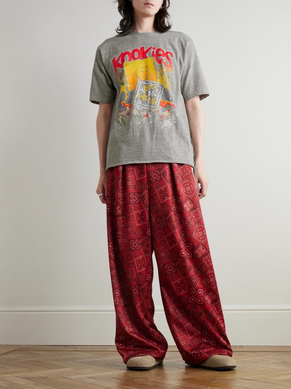 Buster Peckish Bowy Printed Cotton-Jersey T-Shirt - OU Buster Peckish Bowy Printed Cotton-Jersey T-Shirt - OU