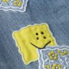 Cactus Appliquéd Denim Jacket - E1