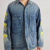 Cactus Appliquéd Denim Jacket - FR