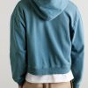 Garment-Dyed Cotton-Jersey Hoodie - BK