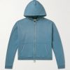 Garment-Dyed Cotton-Jersey Hoodie