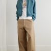 Garment-Dyed Cotton-Jersey Hoodie - OU