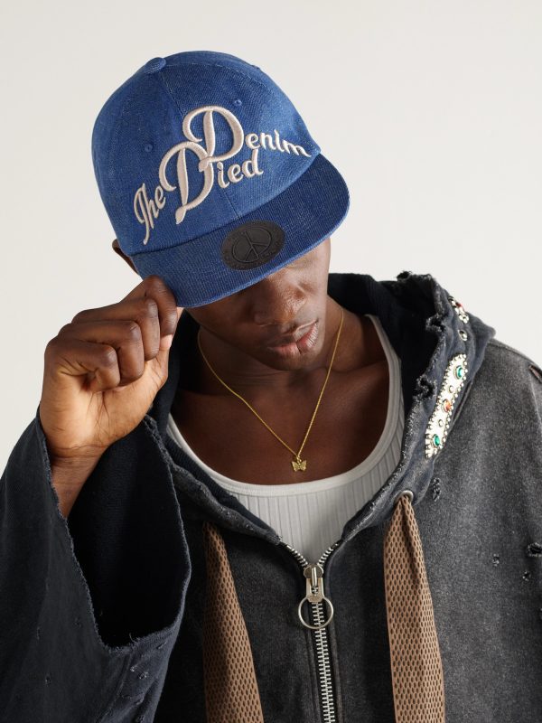 Logo-Embroidered Cotton-Twill Baseball Cap - OU Logo-Embroidered Cotton-Twill Baseball Cap - OU
