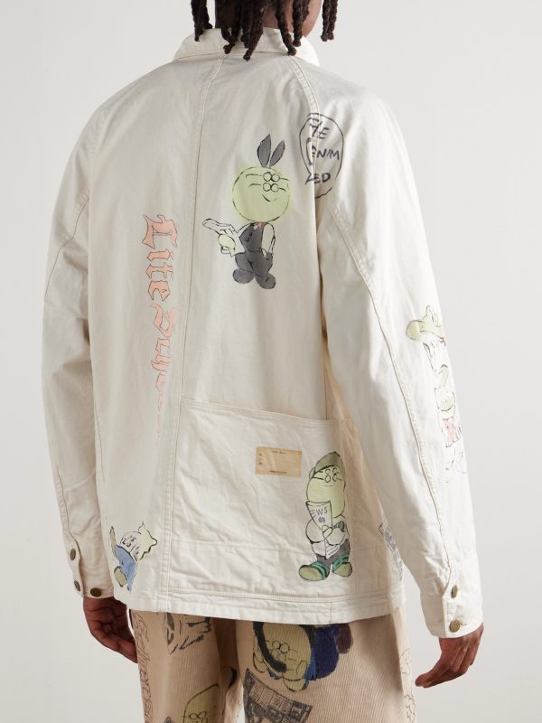Cactus Beer Printed Cotton-Twill Jacket - BK Cactus Beer Printed Cotton-Twill Jacket - BK