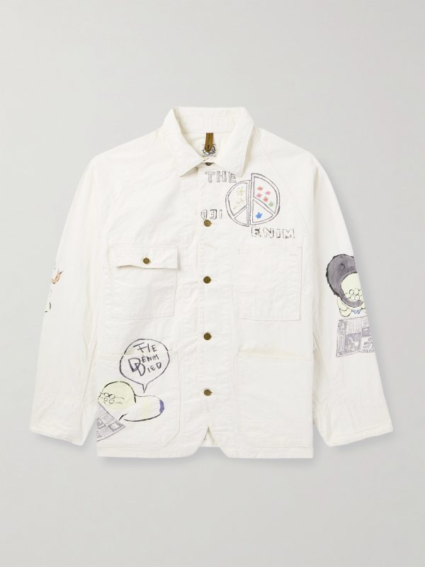 Cactus Beer Printed Cotton-Twill Jacket Cactus Beer Printed Cotton-Twill Jacket