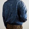 Cookie Bandana-Print Striped Shell Track Jacket - BK Cookie Bandana-Print Striped Shell Track Jacket - BK