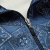 Cookie Bandana-Print Striped Shell Track Jacket - CU Cookie Bandana-Print Striped Shell Track Jacket - CU