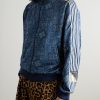 Cookie Bandana-Print Striped Shell Track Jacket - FR Cookie Bandana-Print Striped Shell Track Jacket - FR
