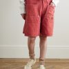 Easy Straight-Leg Cotton-Twill Drawstring Shorts - FR Easy Straight-Leg Cotton-Twill Drawstring Shorts - FR