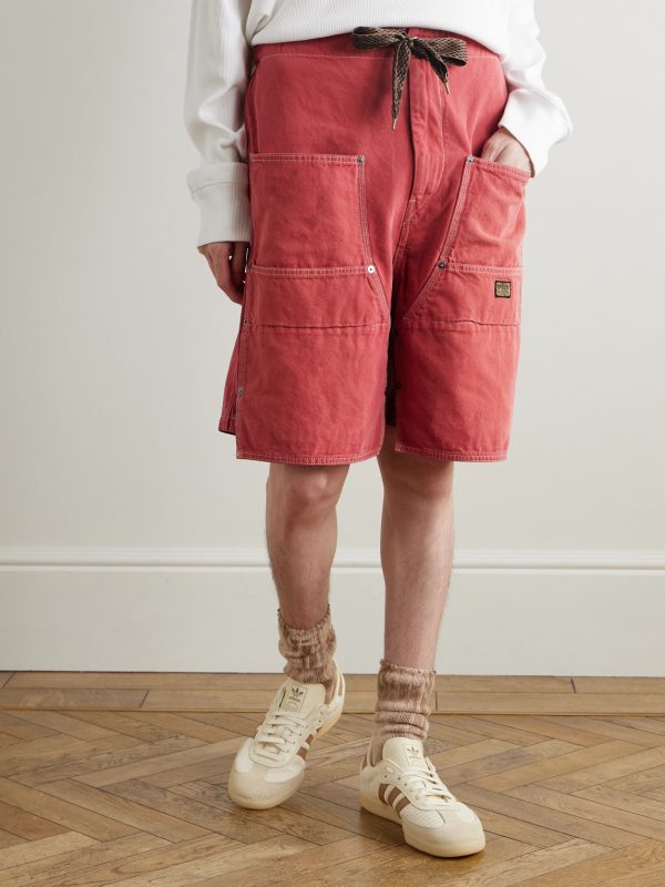 Easy Straight-Leg Cotton-Twill Drawstring Shorts - FR Easy Straight-Leg Cotton-Twill Drawstring Shorts - FR