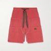 Easy Straight-Leg Cotton-Twill Drawstring Shorts Easy Straight-Leg Cotton-Twill Drawstring Shorts