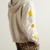 Printed Cotton-Jersey Zip-Up Hoodie - BK Printed Cotton-Jersey Zip-Up Hoodie - BK