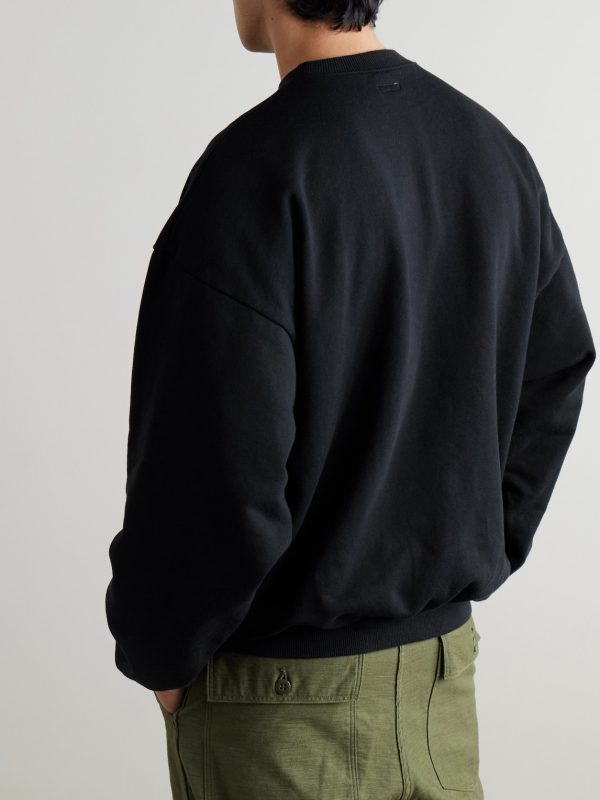 Printed Cotton-Jersey Sweatshirt - BK