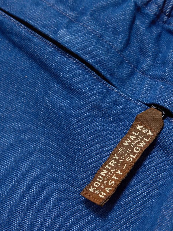 Easy Wide-Leg Belted Denim Shorts - E1 Easy Wide-Leg Belted Denim Shorts - E1