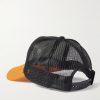 Life Kapriccio Mesh-Trimmed Printed Scuba Trucker Cap - BK Life Kapriccio Mesh-Trimmed Printed Scuba Trucker Cap - BK