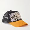 Life Kapriccio Mesh-Trimmed Printed Scuba Trucker Cap Life Kapriccio Mesh-Trimmed Printed Scuba Trucker Cap