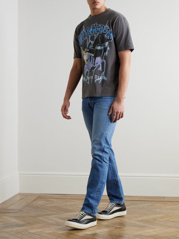Printed Cotton-Jersey T-Shirt - OU Printed Cotton-Jersey T-Shirt - OU
